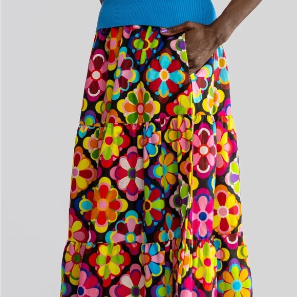 Lesley Evers Dresses & Skirts - Lesley Evers Claudia Skirt Jubilee Multicolor Sz S